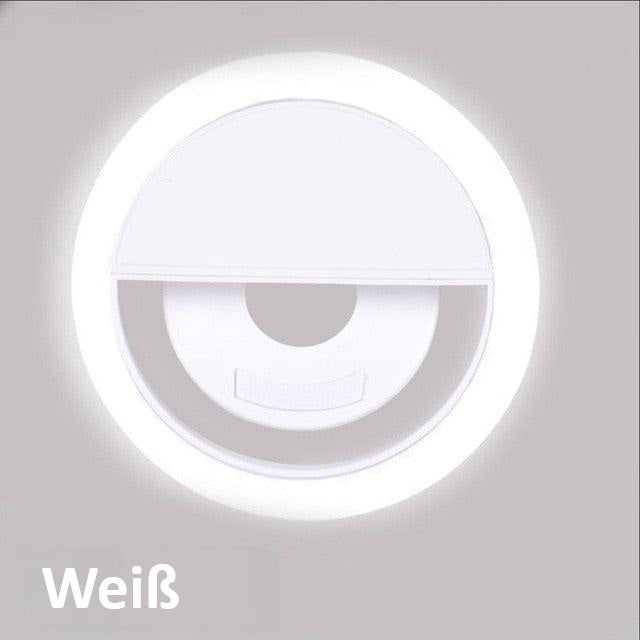 Przenośna lampa pierścieniowa do selfie - GlowSnap