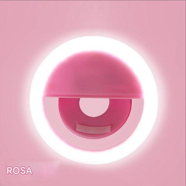 Przenośna lampa pierścieniowa do selfie - GlowSnap
