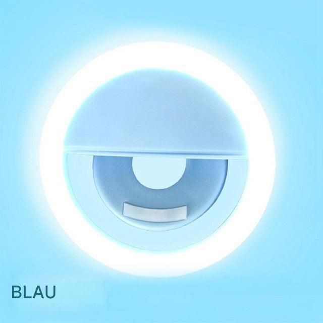 Przenośna lampa pierścieniowa do selfie - GlowSnap