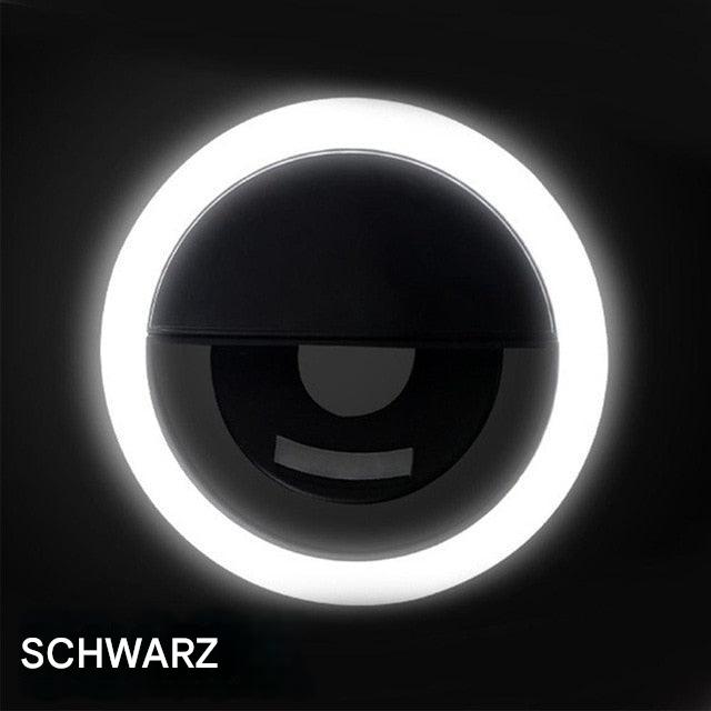 Przenośna lampa pierścieniowa do selfie - GlowSnap