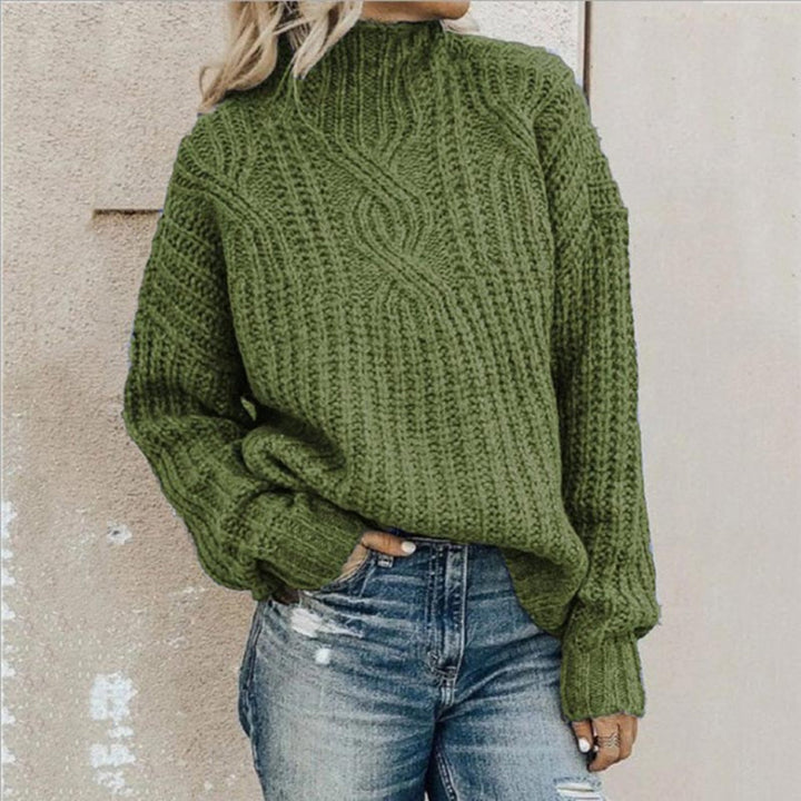 Elegancki Sweter Damski – Subtelna Tekstura z Wyrafinowanym Stylem