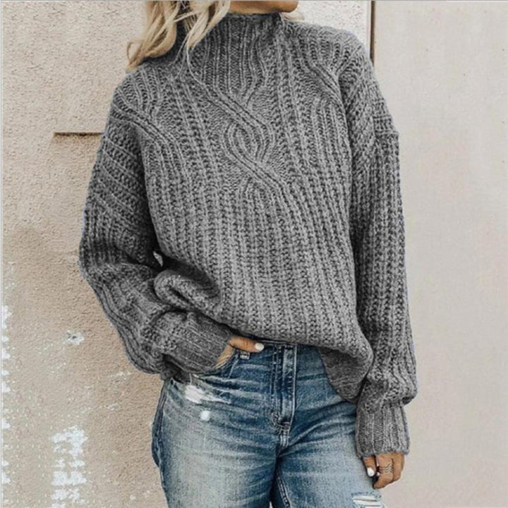 Elegancki Sweter Damski – Subtelna Tekstura z Wyrafinowanym Stylem