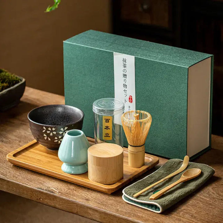 Zen Matcha Tradycyjny zestaw upominkowy Matcha