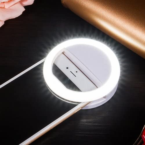 Przenośna lampa pierścieniowa do selfie - GlowSnap