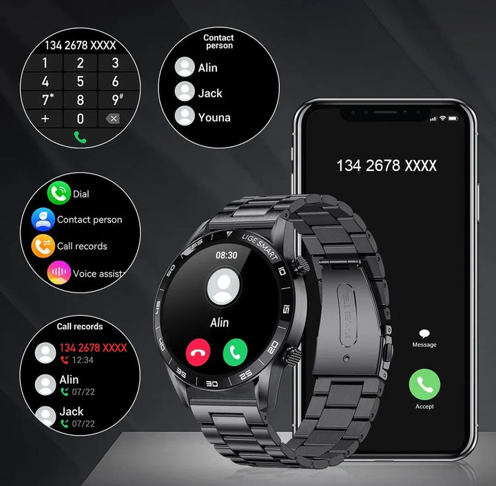 Luksusowy smartwatch męski - Axel