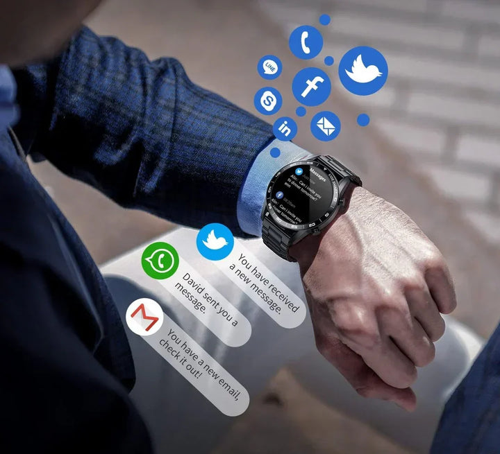 Luksusowy smartwatch męski - Axel