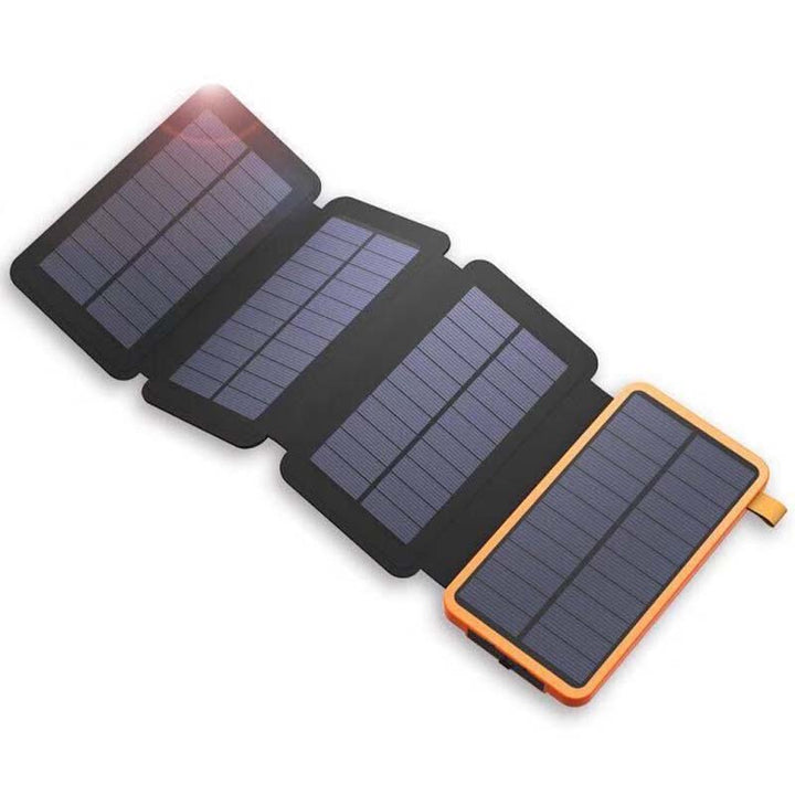 Solarny powerbank z 4 panelami i 3 wyjściami USB – SunCore