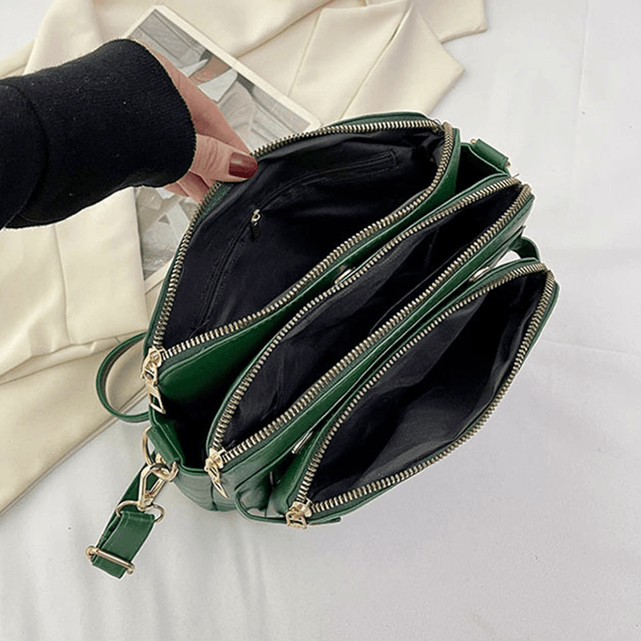 Elegancka torebka crossbody ze skóry - wyrafinowanie i przestrzeń