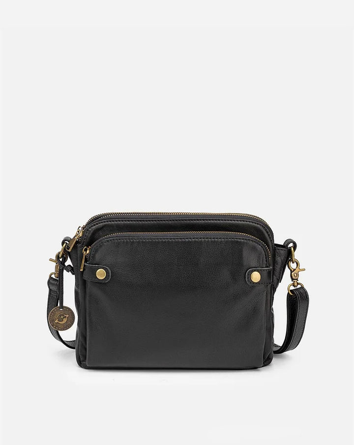 Elegancka torebka crossbody ze skóry - wyrafinowanie i przestrzeń