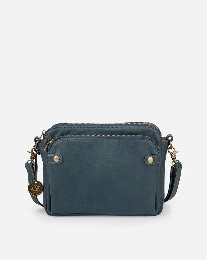 Elegancka torebka crossbody ze skóry - wyrafinowanie i przestrzeń