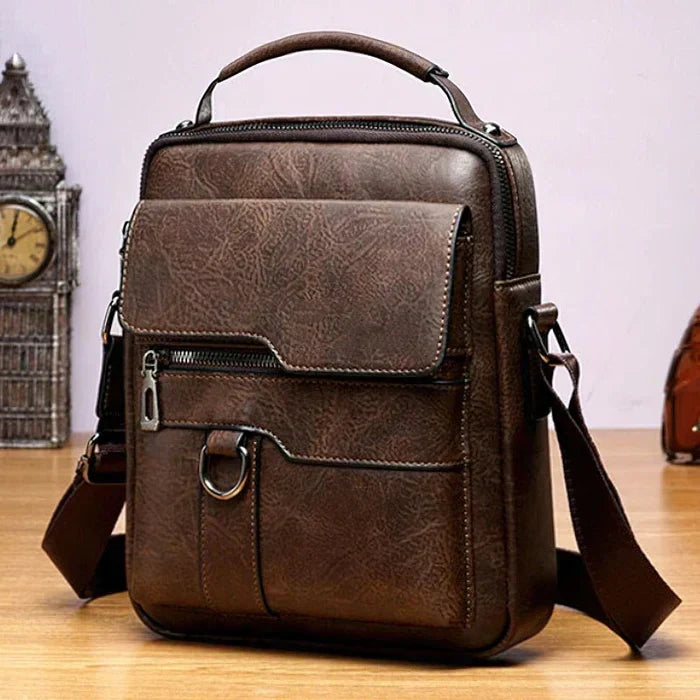 Luksusowa skórzana torba na ramię | elegancki i funkcjonalny design