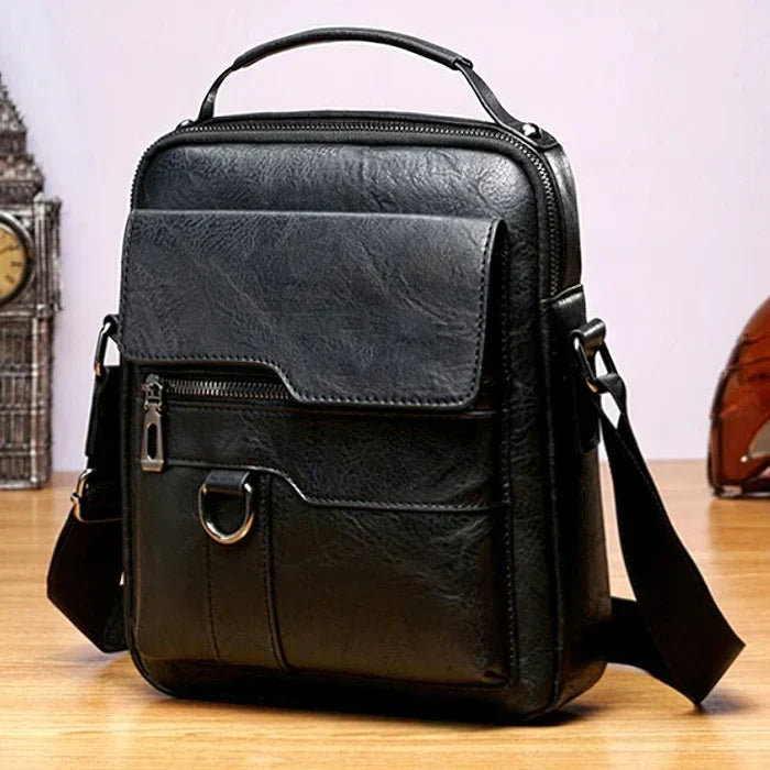 Luksusowa skórzana torba na ramię | elegancki i funkcjonalny design