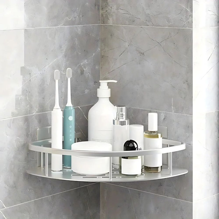 Półka Prysznicowa z Aluminium - Samoprzylepna | Nierdzewna | Elegancka