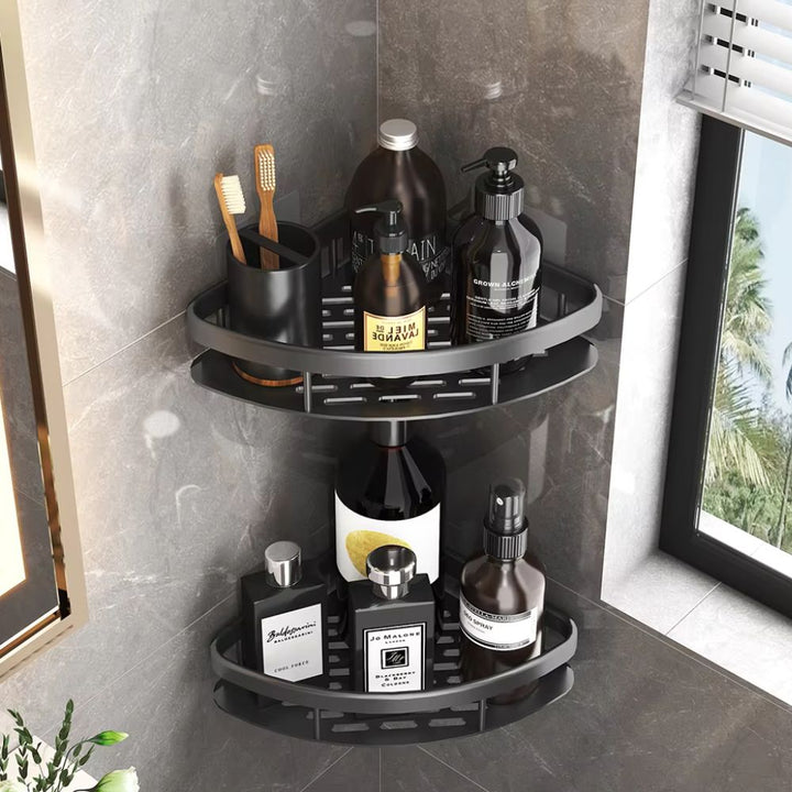 Półka Prysznicowa z Aluminium - Samoprzylepna | Nierdzewna | Elegancka