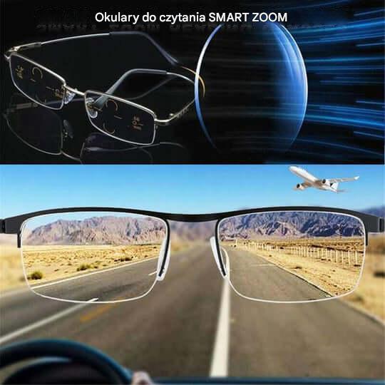 Okulary z inteligentnymi soczewkami progresywnymi