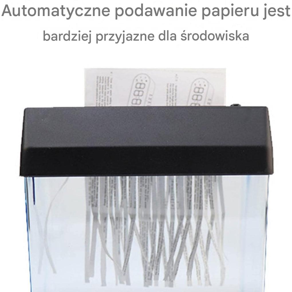 Mini niszczarka do papieru – kompaktowa, cicha i wydajna
