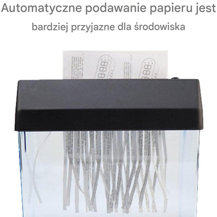 Mini niszczarka do papieru – kompaktowa, cicha i wydajna