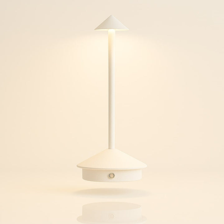 Lampa stołowa na baterie | Bezprzewodowa lampa stołowa | Ściemnialna lampa dotykowa | Lunelle