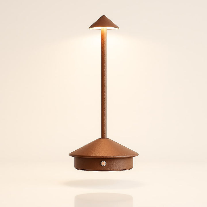 Lampa stołowa na baterie | Bezprzewodowa lampa stołowa | Ściemnialna lampa dotykowa | Lunelle