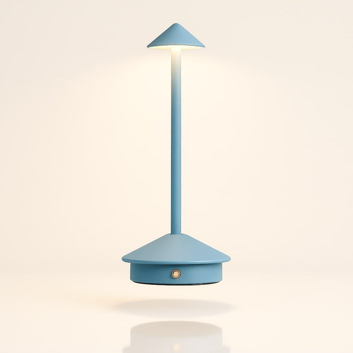 Lampa stołowa na baterie | Bezprzewodowa lampa stołowa | Ściemnialna lampa dotykowa | Lunelle