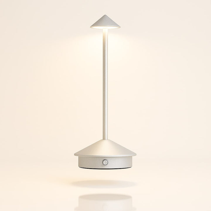 Lampa stołowa na baterie | Bezprzewodowa lampa stołowa | Ściemnialna lampa dotykowa | Lunelle