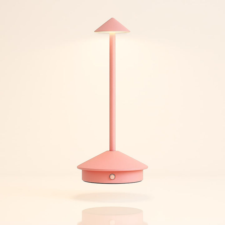 Lampa stołowa na baterie | Bezprzewodowa lampa stołowa | Ściemnialna lampa dotykowa | Lunelle