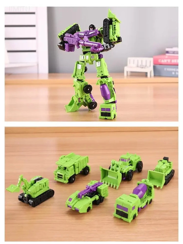 Robot transformujący się w samochód – figurka akcji 6 w 1