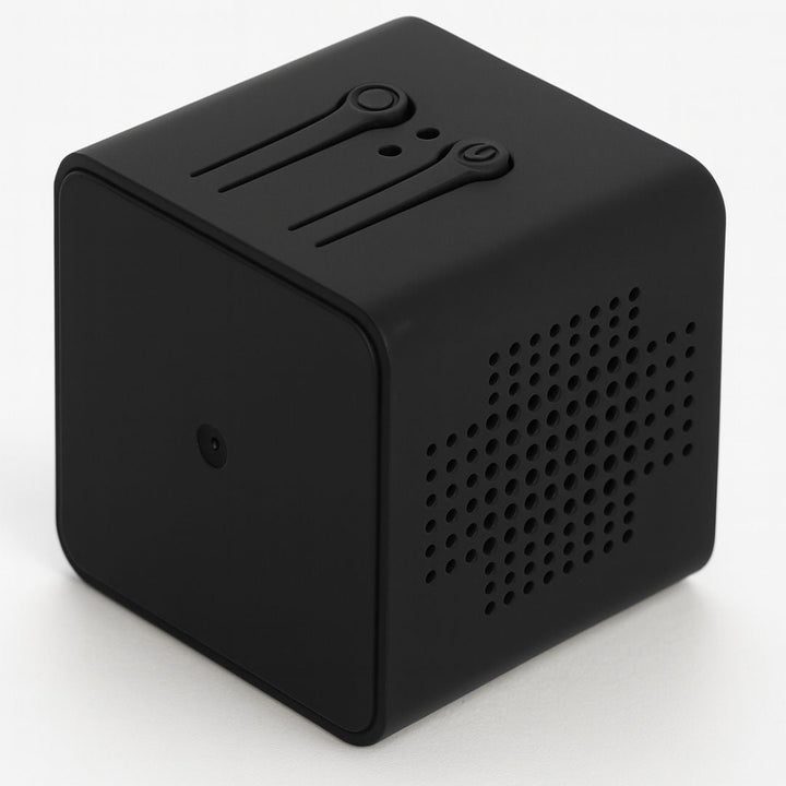 Kamera monitoringu do użytku wewnętrznego i zewnętrznego | Mini kamera Wi-Fi z transmisją na żywo na telefon | Bezprzewodowa i kompaktowa | MiniGuardiano