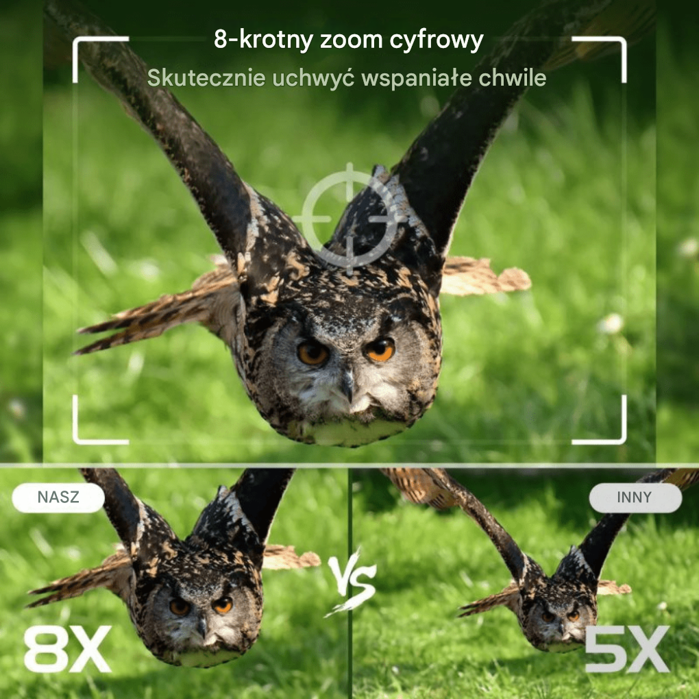 Lornetka noktowizyjna Ultra HD z podczerwienią