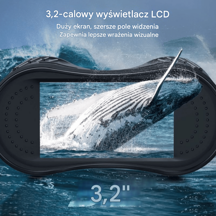 Lornetka noktowizyjna Ultra HD z podczerwienią