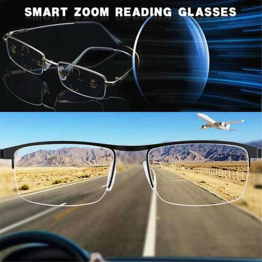 Inteligentne okulary progresywne wieloogniskowe unisex, niemieckie