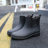 Luksusowe wodoszczelne półwysokie kalosze męskie - Lucas Rain Walk