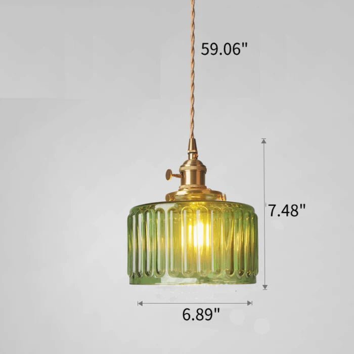 Lampa Wisząca Ottilia Elegantie - Szykowne, Regulowane Szkło w Stylu Vintage
