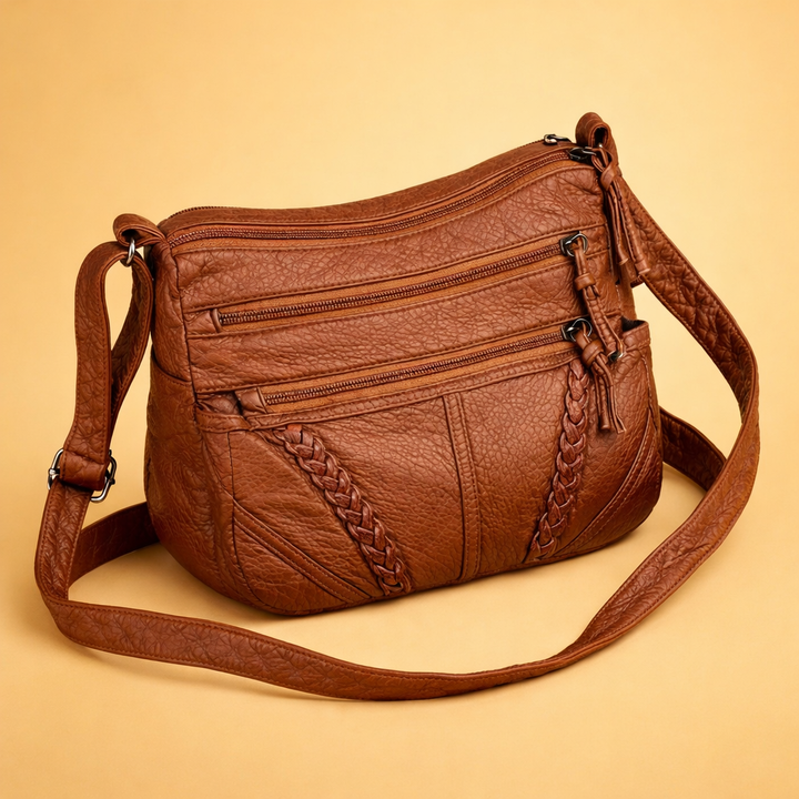 Elegancka damska torba ze skóry naturalnej o stylowym designie