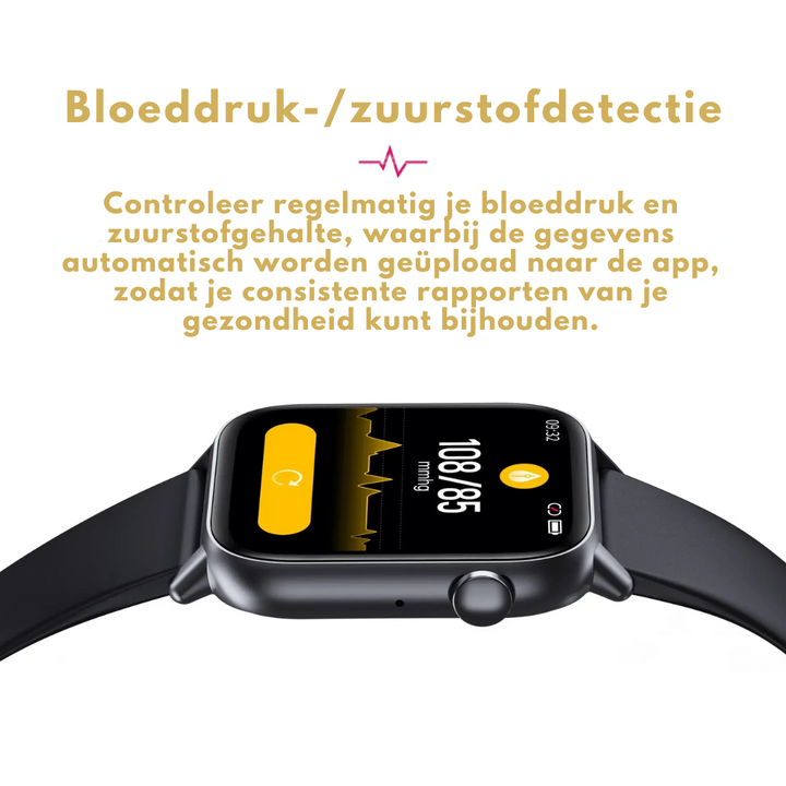 Smartwatch WellnessPro - Zdrowie | Wodoodporny