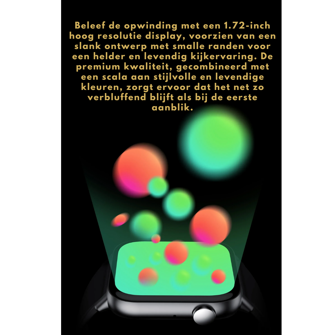 Smartwatch WellnessPro - Zdrowie | Wodoodporny