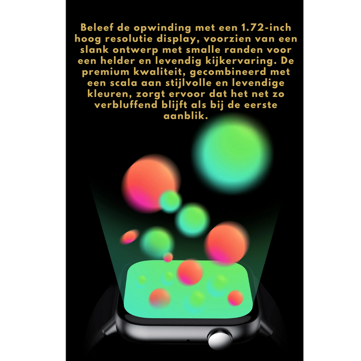 Smartwatch WellnessPro - Zdrowie | Wodoodporny