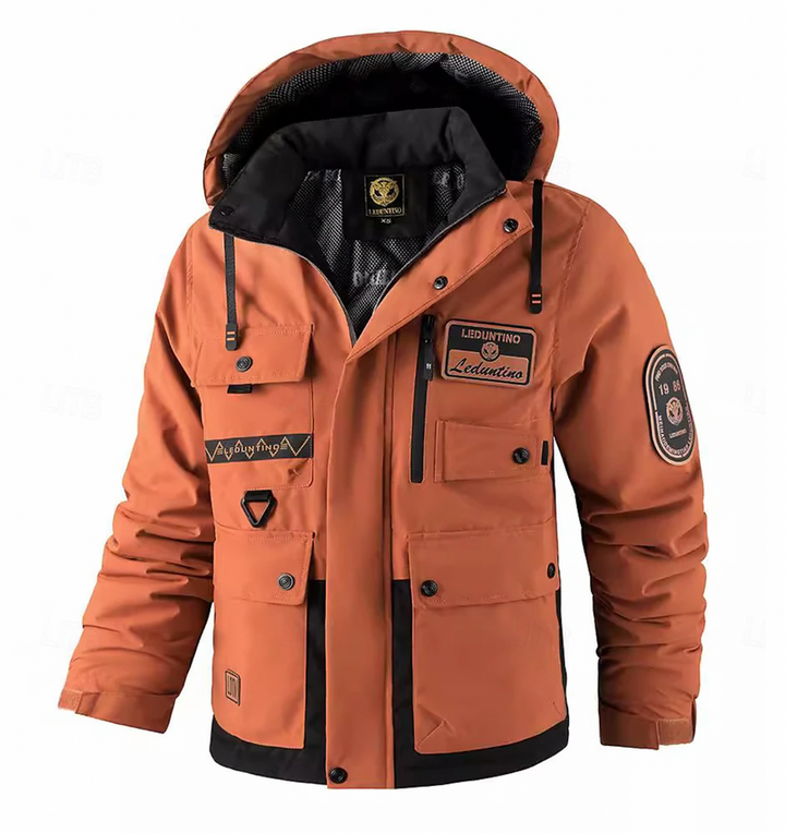 Parka wodoodporna dla mężczyzn - elegancka ochrona