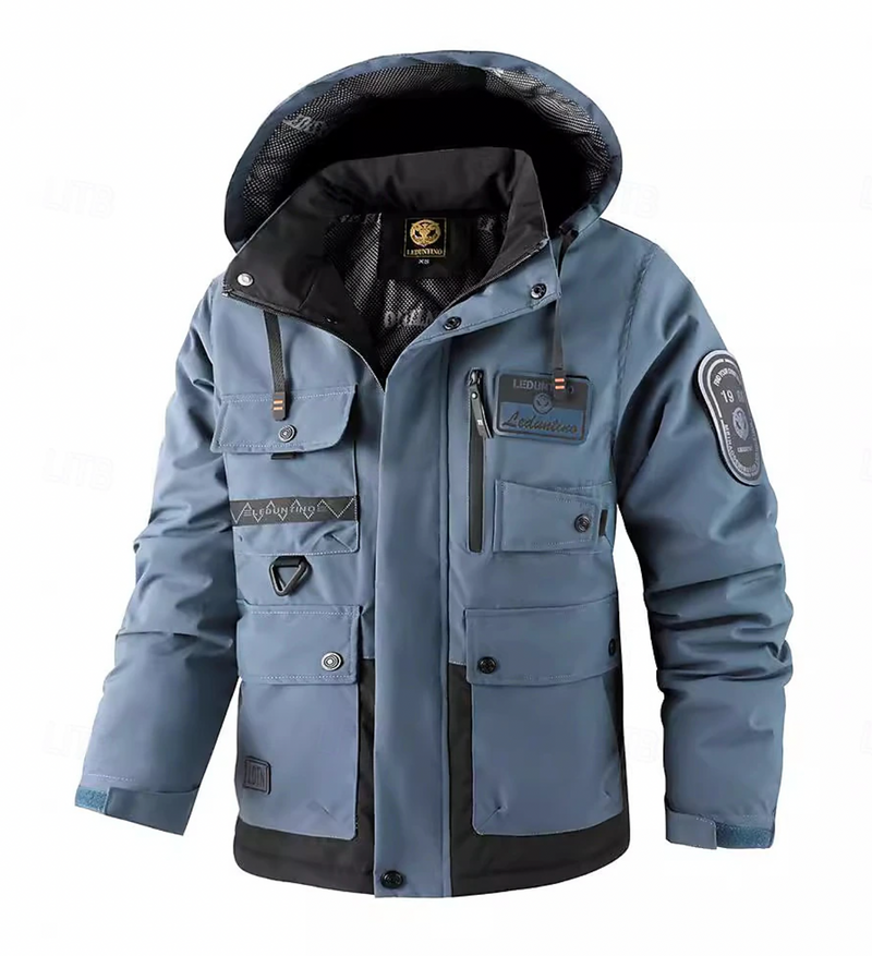 Parka wodoodporna dla mężczyzn - elegancka ochrona