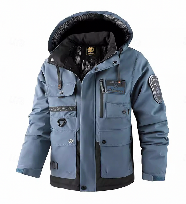 Parka wodoodporna dla mężczyzn - elegancka ochrona